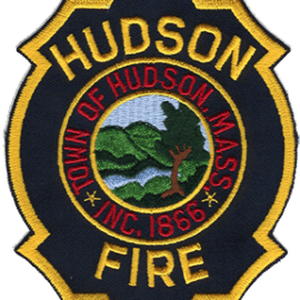 Hudson Police and Fire Departments Respond to Tree on Vehicle