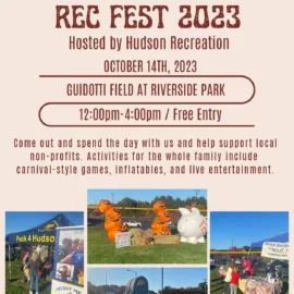 Hudson Fire Department Invites Community Members to Attend Rec Fest 2023