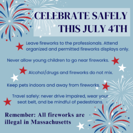 Hudson Fire Department Shares Tips for Safe Fourth of July Celebrations
