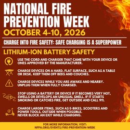 Fire Prevention Week: Simple Steps to Charge Devices Safely